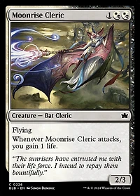 Moonrise Cleric - Foil