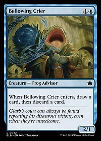 Bellowing Crier - Foil