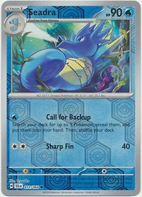 Seadra - 011/064 - Common - Reverse Holo