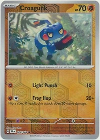 Croagunk - 023/064 - Common - Reverse Holo