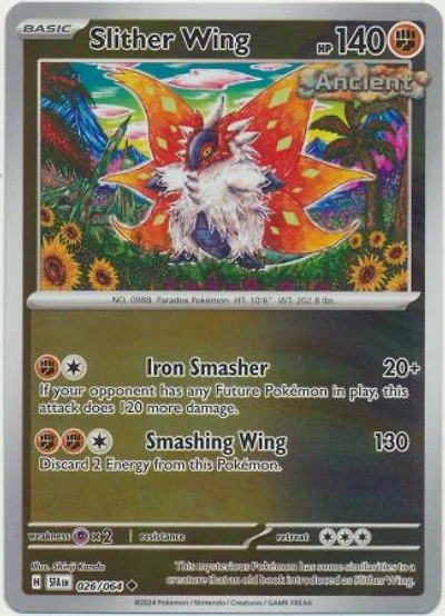 Slither Wing - 026/064 - Uncommon - Reverse Holo