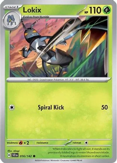 Lokix - 016/142 - Common - Reverse Holo