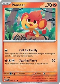 Pansear - 021/142 - Common - Reverse Holo