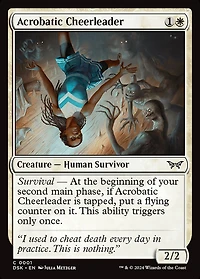 Acrobatic Cheerleader - Foil
