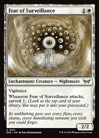 Fear of Surveillance - Foil