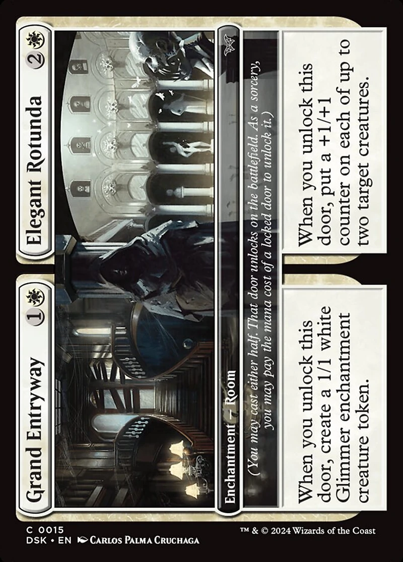 Grand Entryway // Elegant Rotunda (0015) - Foil