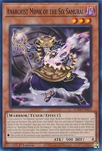 Anarchist Monk of the Six Samurai - ROTA-EN019 - Common - 1st Edition