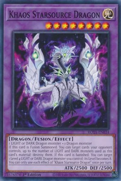 Khaos Starsource Dragon - ROTA-EN034 - Common - 1st Edition