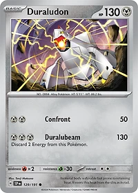 Duraludon - 129/191 - Common - Reverse Holo