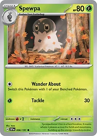 Spewpa - 006/191 - Common - Reverse Holo