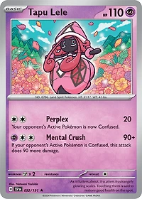 Tapu Lele - 092/191 - Holo Rare