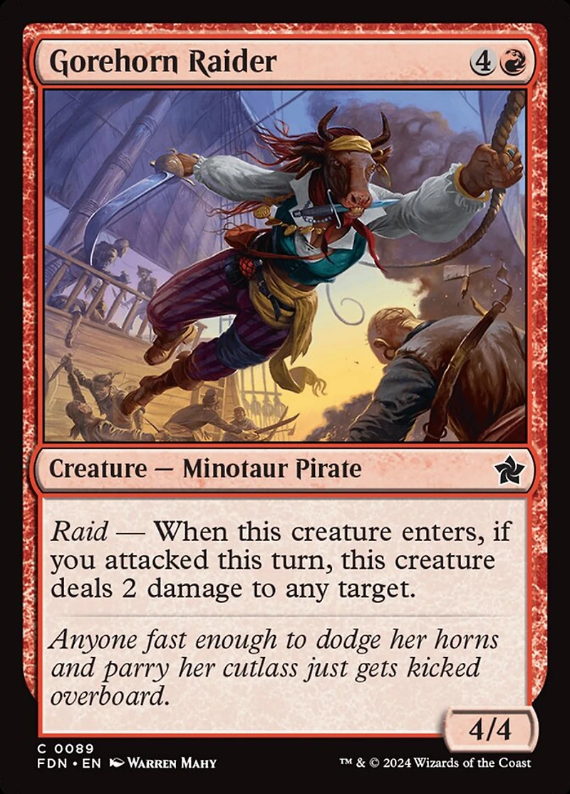 Gorehorn Raider - Foil
