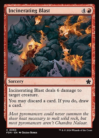 Incinerating Blast - Foil