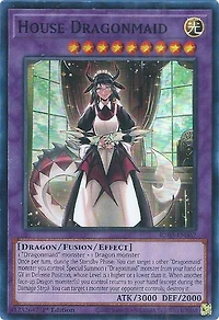 House Dragonmaid - RA03-EN037 - Super Rare - 1st Edition