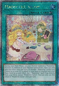 Madolche Salon - RA03-EN069 - Quarter Century Secret Rare - 1st Edition