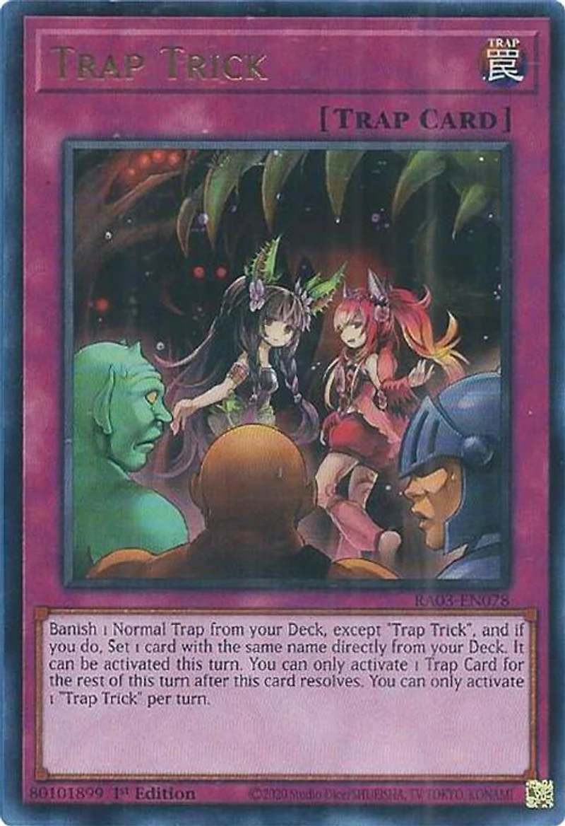 Trap Trick - RA03-EN078 - Ultra Rare - 1st Edition