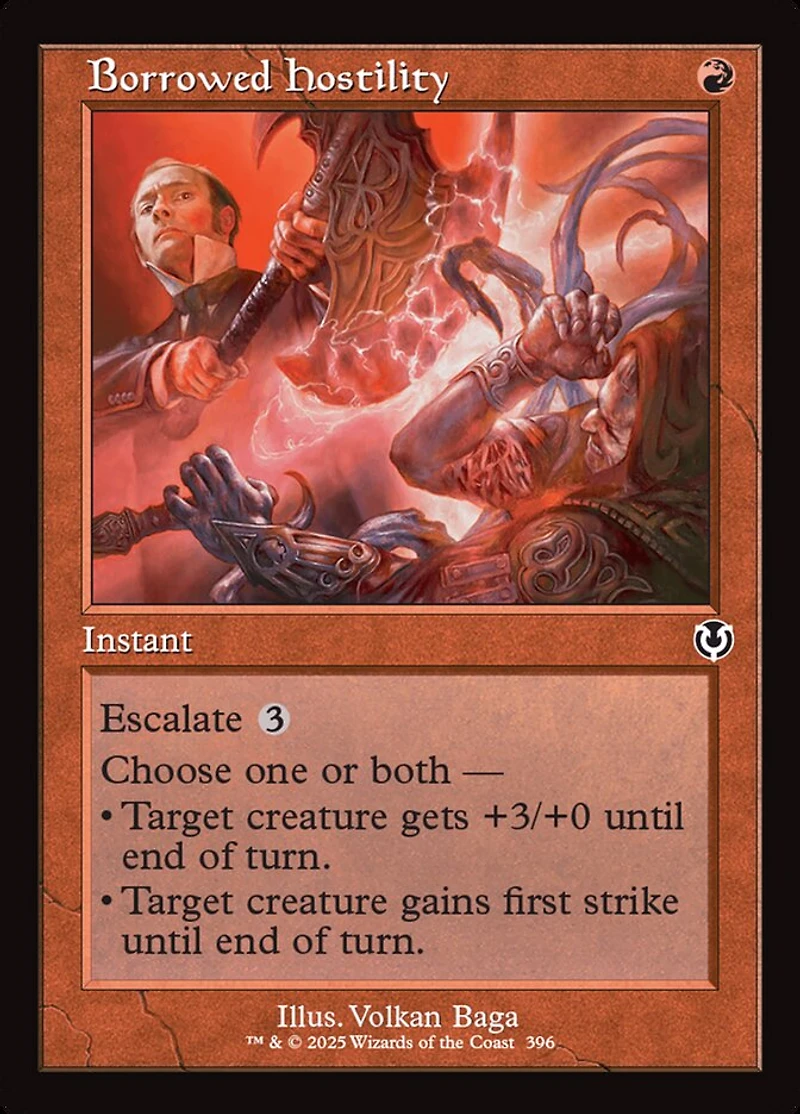 Borrowed Hostility - Retro Frame
