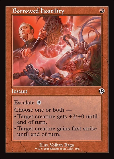 Borrowed Hostility - Retro Frame
