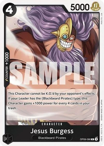 Jesus Burgess - OP09-086 - R - Foil