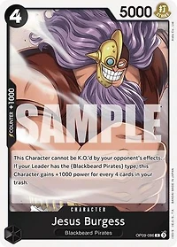 Jesus Burgess - OP09-086 - R - Foil