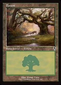 Forest (297) - Foil - Retro Frame