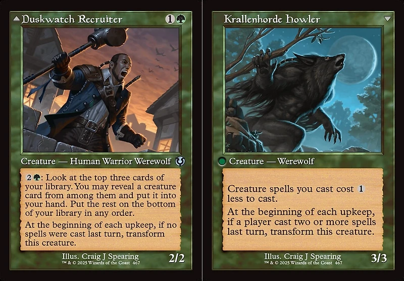 Duskwatch Recruiter // Krallenhorde Howler