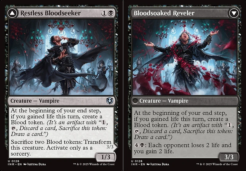 Restless Bloodseeker // Bloodsoaked Reveler