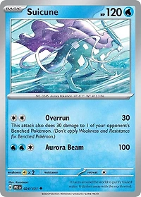 Suicune - 024/131 - Uncommon - Reverse Holo
