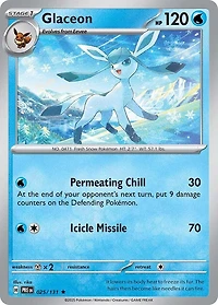 Glaceon - 025/131 - Holo Rare