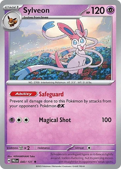 Sylveon - 040/131 - Holo Rare