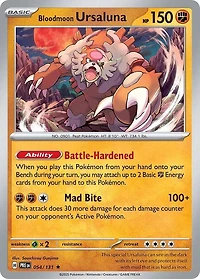 Bloodmoon Ursaluna - 054/131 - Holo Rare