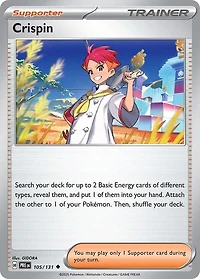 Crispin - 105/131 - Uncommon - Reverse Holo