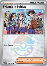 Friends Paldea (Poke Ball Pattern) - 109/131 Common Reverse Holo