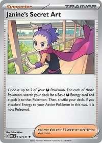 Janine's Secret Art - 112/131 - Uncommon - Reverse Holo