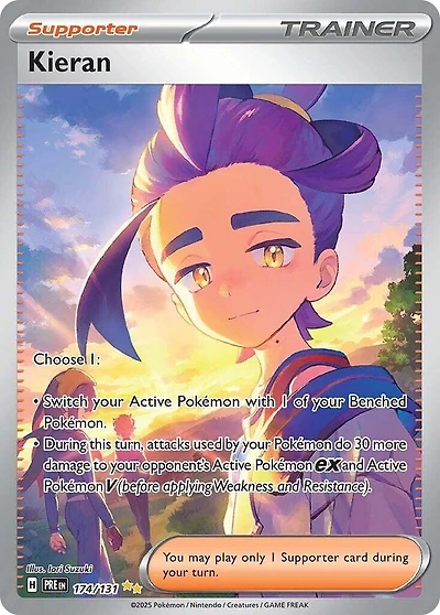 Kieran - 174/131 - Special Illustration Rare