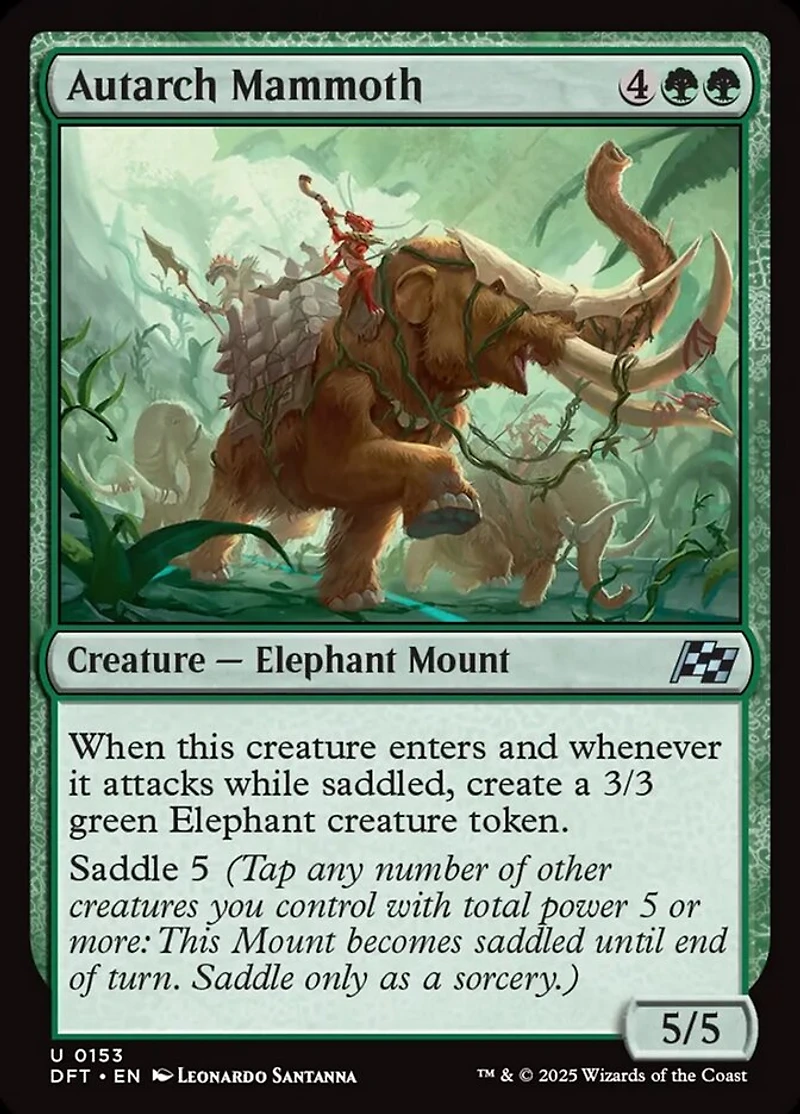 Autarch Mammoth - Foil