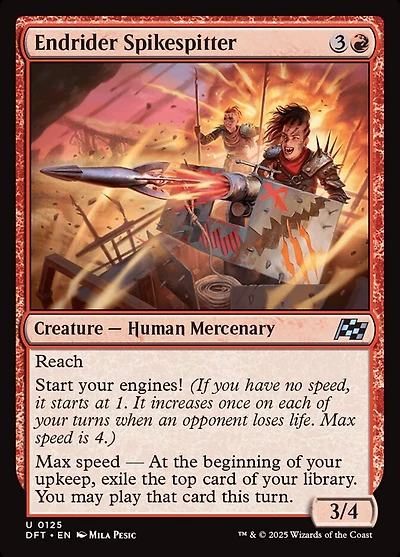 Endrider Spikespitter - Foil