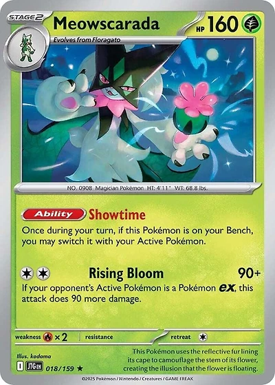 Meowscarada - 018/159 - Holo Rare