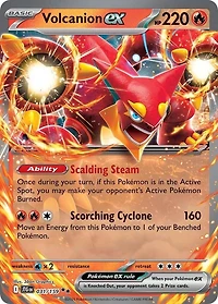 Volcanion ex - 031/159 - Double Rare