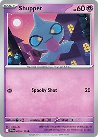 Shuppet - 059/159 - Common - Reverse Holo