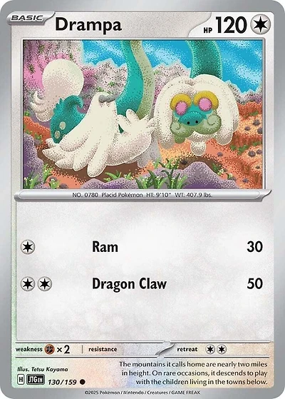 Drampa - 130/159 - Common - Reverse Holo