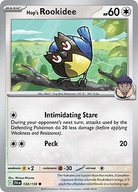 Hop's Rookidee - 133/159 - Common - Reverse Holo