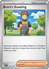 Brock's Scouting - 146/159 - Uncommon