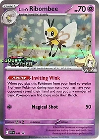 Lillie's Ribombee - SVP183 - SVP Black Star Promos (Prerelease)