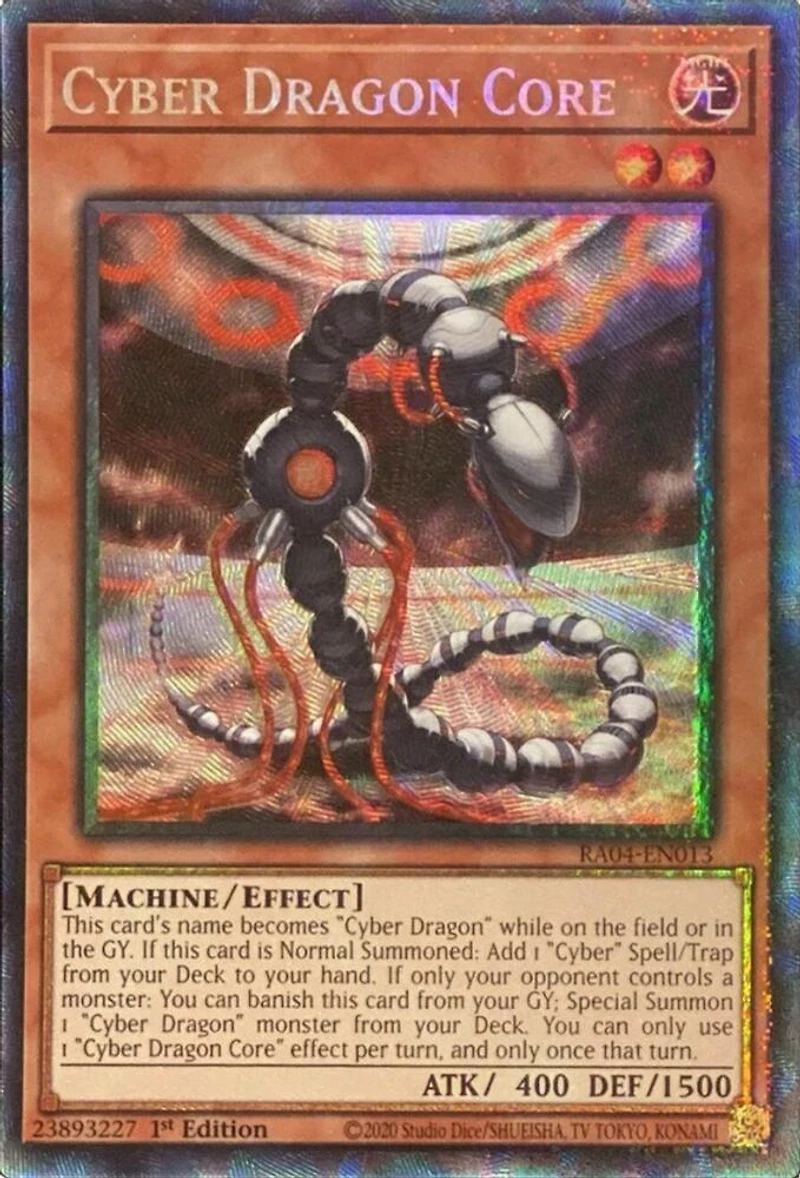Cyber Dragon Core - RA04-EN013 - Collector's Rare - 1st Edition