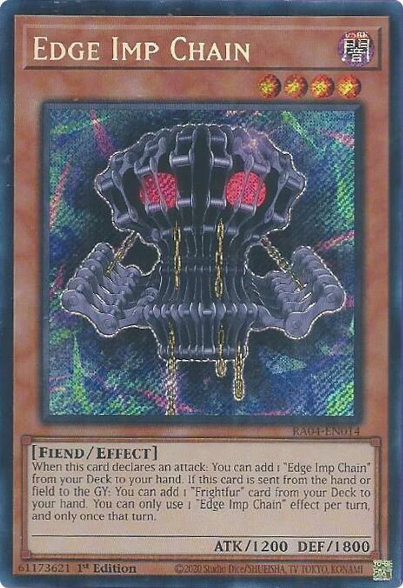 Edge Imp Chain - RA04-EN014 - Secret Rare - 1st Edition