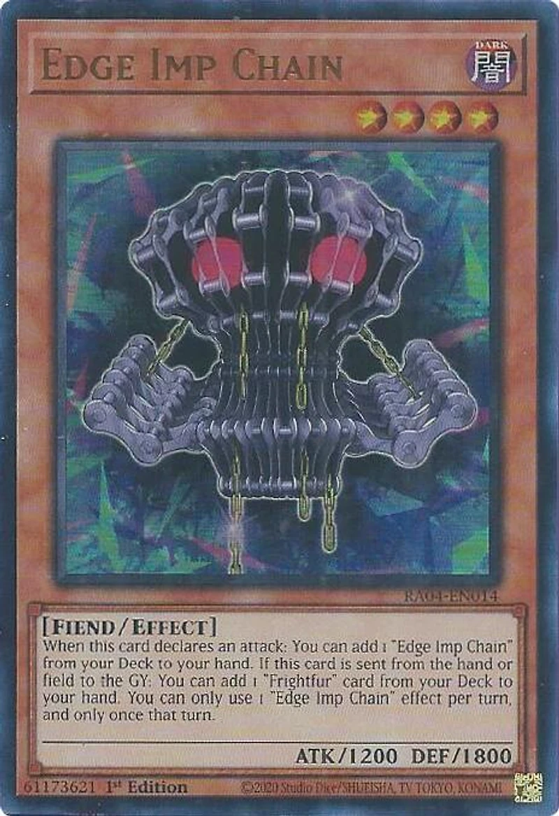 Edge Imp Chain - RA04-EN014 - Ultra Rare - 1st Edition