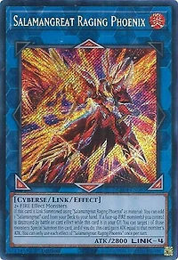 Salamangreat Raging Phoenix - RA04-EN083 - Secret Rare - 1st Edition