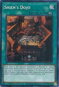 Shien's Dojo - RA04-EN088 - Secret Rare - 1st Edition