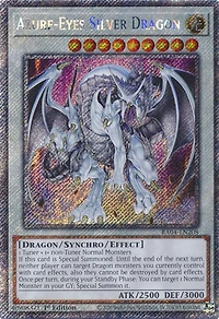 Azure-Eyes Silver Dragon - RA04-EN208 - Platinum Secret Rare - 1st Edition